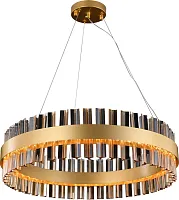 Люстра подвесная Marquis 4263-6P Favourite янтарная на 6 ламп, основание золотое в стиле современный Люстра подвесная Marquis 4263-6P Favourite янтарная на 6 ламп, основание золотое в стиле современный